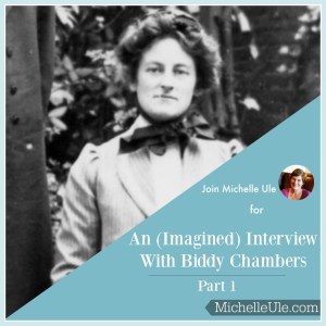 Interview, imagined Biddy Chambers interview, living your utmost for God's highest glory, Oswald Chambers, biographer, Mrs. Oswald Chambers