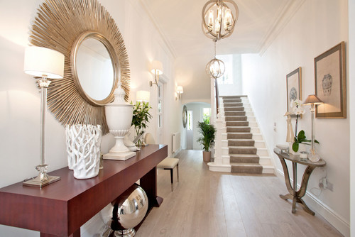 Bright and Welcoming Hallway