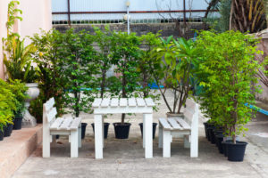 Garden corner design