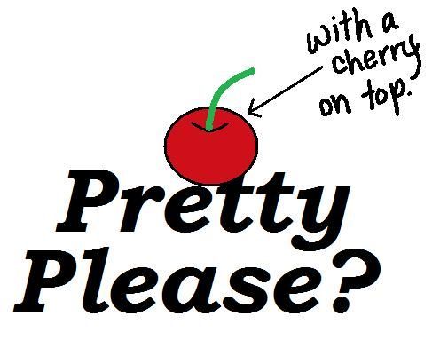 Image result for please with a cherry on top