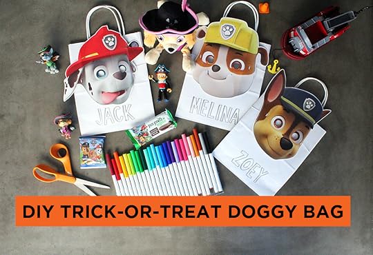 DIY Trick-Or-Treat Doggy Bag + more!