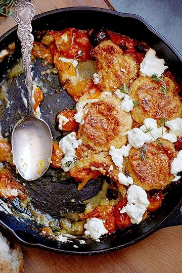 Tomato and Goat Cheese Cobbler Recipe