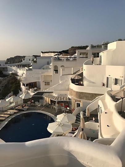 Our hotel on Santorini, the Volcano View.