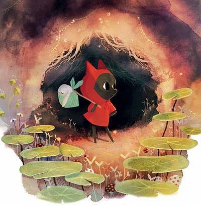 Le Petit Loup Rouge By Amelie Flechais