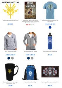 Oathbringer Release Party Products