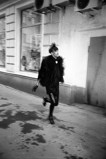 Dasha Yastrebova, Ramona, an epic fan of fashion and a member of the gay band C.L.U.M.B.A, the morning after a party, 2007 Courtesy the artist