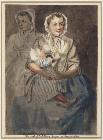 historical breastfeeding 18th century