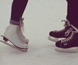 love, couple, and winter image