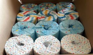 Who Gives a Crap recycled plastic-free toilet paper