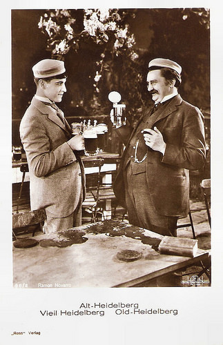 Ramon Novarro and Jean Hersholt in The Student Prince of Old Heidelberg (1927)