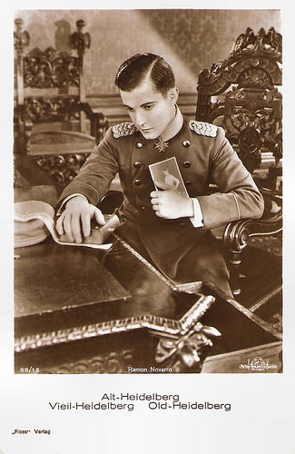 Ramon Novarro in The Student Prince of Old Heidelberg (1927)