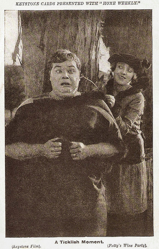 Fatty Arbuckle and Mabel Normand in Fatty's Wine Party (1914)