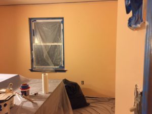 Home Renovation Part Three - Paint Ceiling and Walls