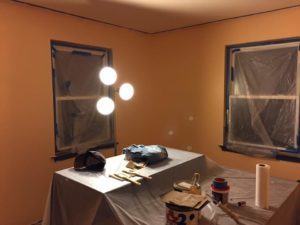 Home Renovation Part Three - Paint Ceiling and Walls