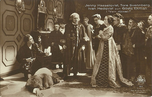Jenny Hasselquist, Ivan Hedqvist, Tore Svennberg and Gösta Ekman in Vem dömer