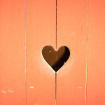 heart in a fence