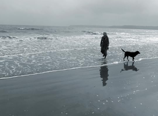 Me and Tilly, north Devon