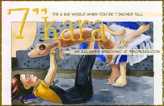 comics for kids, kids read comics, watercolor comic