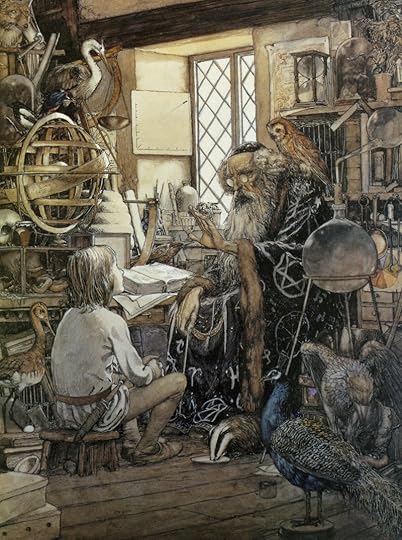 Young Arthur by Alan Lee