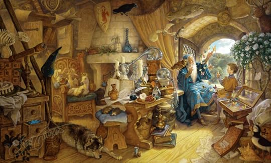 Merlin & Arthur by Scott Gustafson