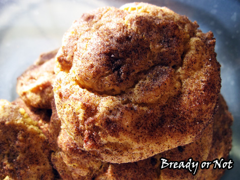 Bready or Not: Pumpkin Snickerdoodles 