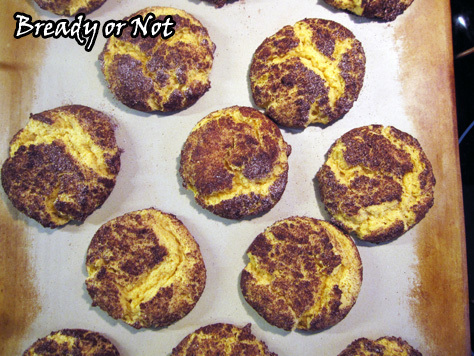 Bready or Not: Pumpkin Snickerdoodles 