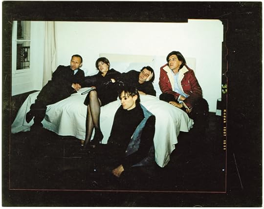 A.P.C. Fall/Winter 2001. Models from left to right: Jean-Philippe Delhomme, Lou Doillon, Nicolas Sabra, Theirry Planelle, and Christopher Niquet. Styling: Sylvia Besse. Photograph by Takashi Homma