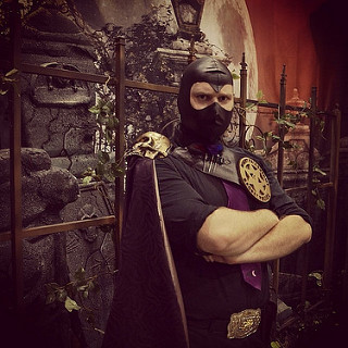 Do not approach the dog park. Photo by J.R. Blackwell #wtnv #welcometonightvale #ax2014