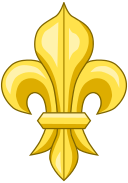 Fleur de lys (or)