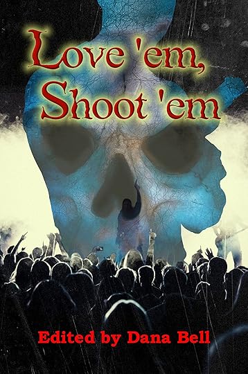 Cover picture for Love 'Em, Shoot 'Em anthology