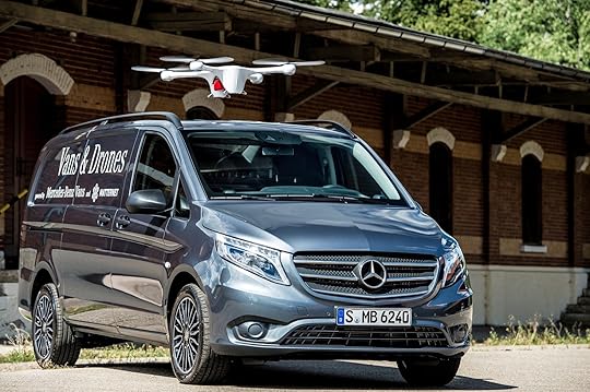 Image result for Mercedes-Benz Launches Van-Based Drone Delivery Pilot Program