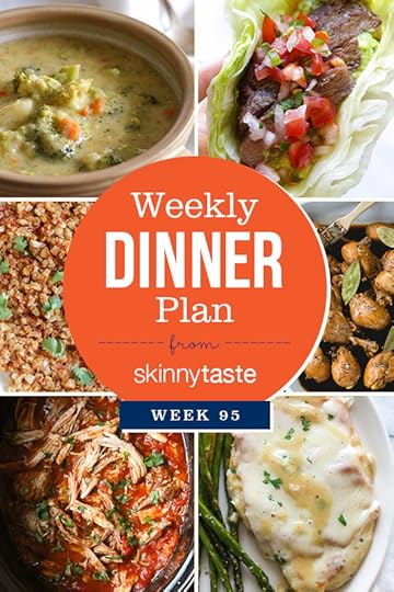 Skinnytaste Dinner Plan (Week 95)