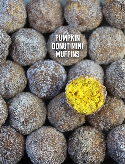 Pumpkin Donut Mini Muffins