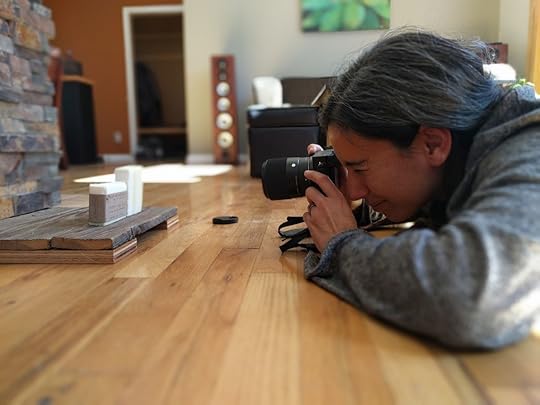 Doing what it takes to get the shot.