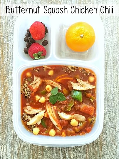 butternut squash chicken chili packed in easylunchboxes
