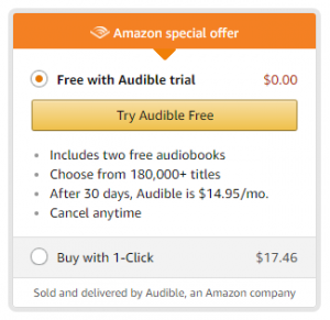 Free with Audible trial: Try Audible Free