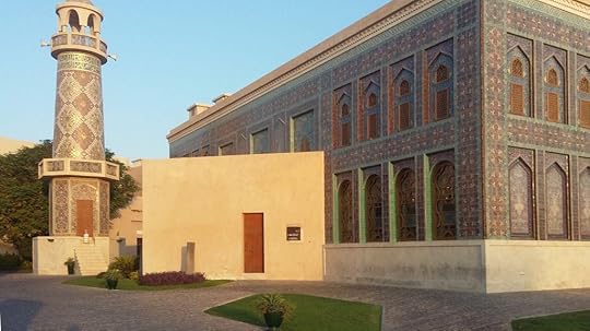 The Katar Mosque in Doha, a modern construction