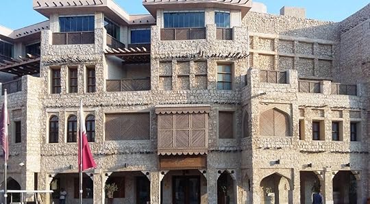 Another interesting frontage, in Doha