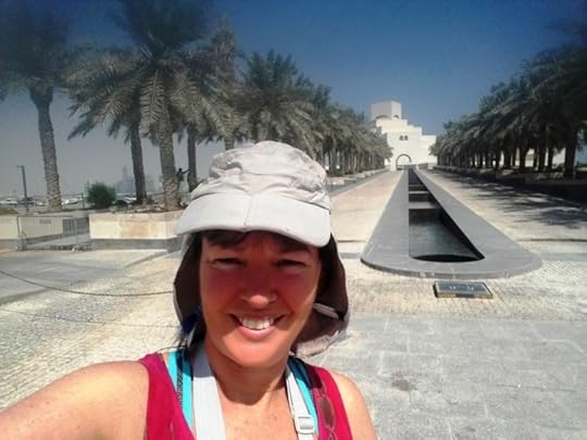 Myself outside the Museum of Islamic Art, Doha
