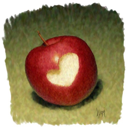 Apple by shlomile via DeviantArt