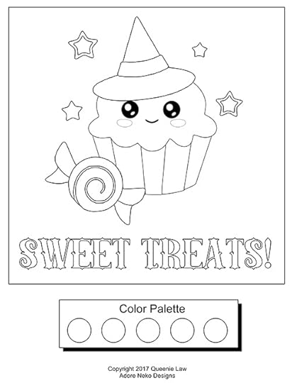 8700 Kawaii Sweets Coloring Book Free