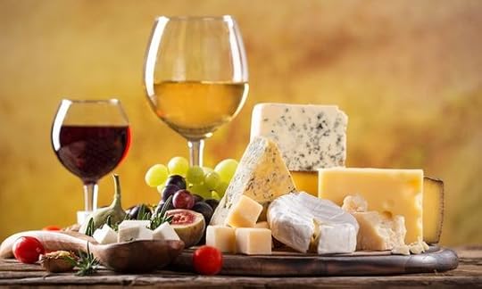 wine and cheese
