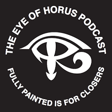 Logo for The Eye of Horus Podcast