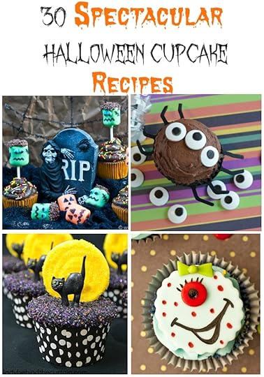 30 SPectacular Halloween Cupcake recipes via flouronmyface.com