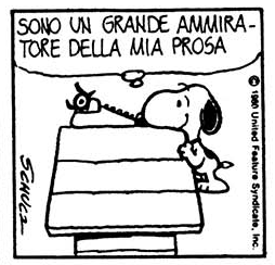 snoopy scrittore 1