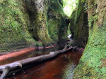 Falls in Finnich's Glen