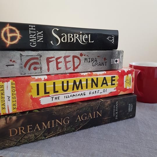 Earl Grey Editing, zombie stories, Sabriel, Garth Nix, Feed, Mira Grant, Illuminae, Amie Kaufman, Jay Kristoff, Dreaming Again, Jack Dann