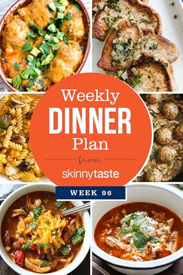 Skinnytaste Dinner Plan (Week 96)