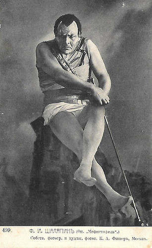 Feodor Chaliapin as Mephisto