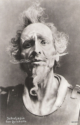 Feodor Chaliapin as Don Quixote
